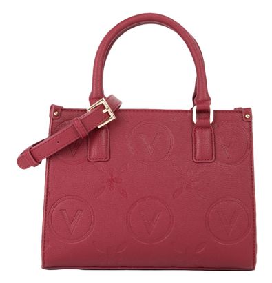 VALENTINO Samba Re Shopping Bag Rosso Scuro