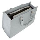 VALENTINO Samba Re Shopping Bag Grigio VALENTINO Samba Re Shopping Bag Grigio