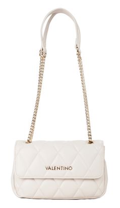 VALENTINO Frisia Flap Bag Ecru