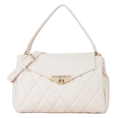 VALENTINO Frisia Satchel Bag Ecru