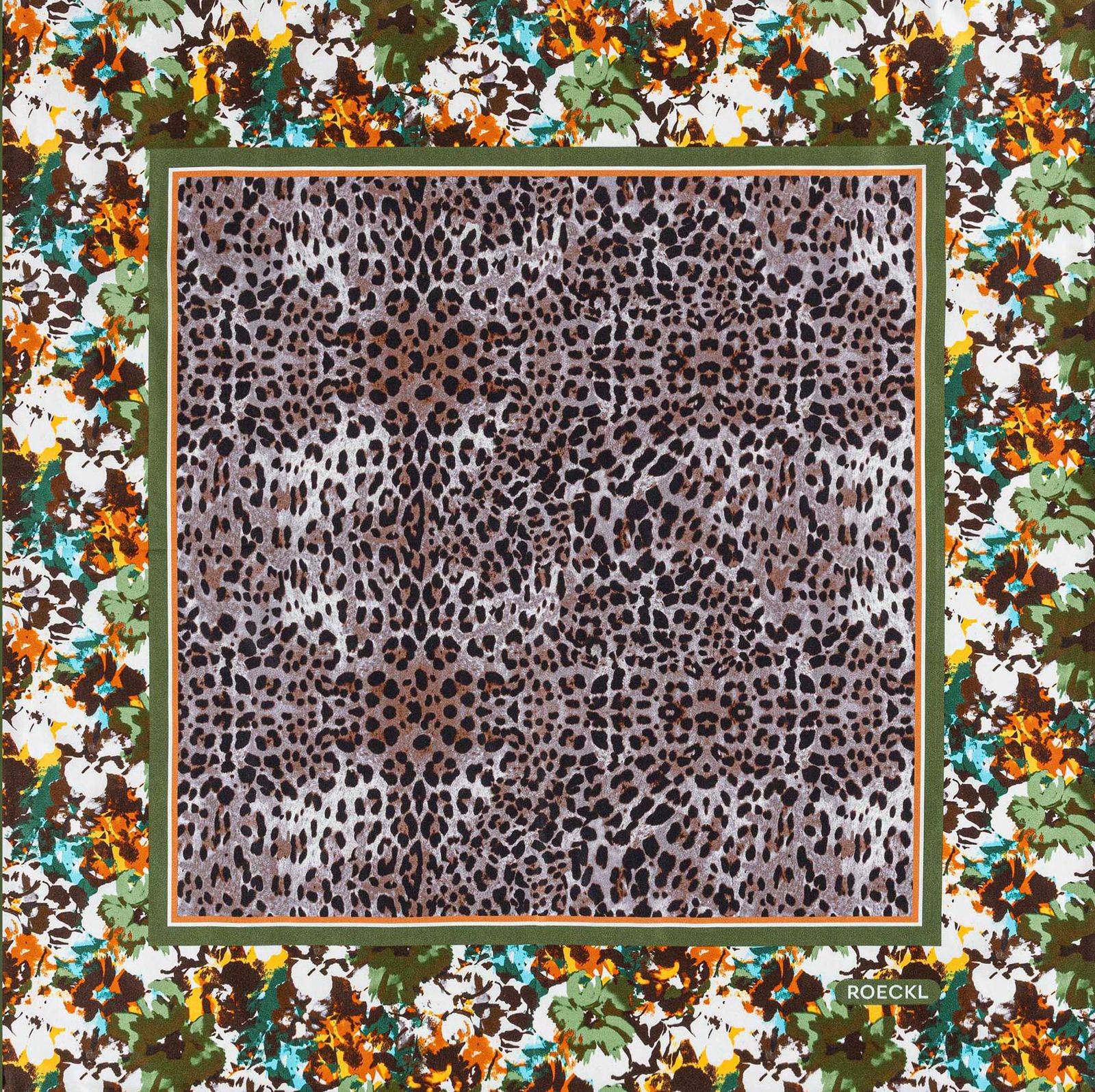 ROECKL Wild Gallery Scarf Multi Forest ROECKL Wild Gallery Scarf Multi Forest