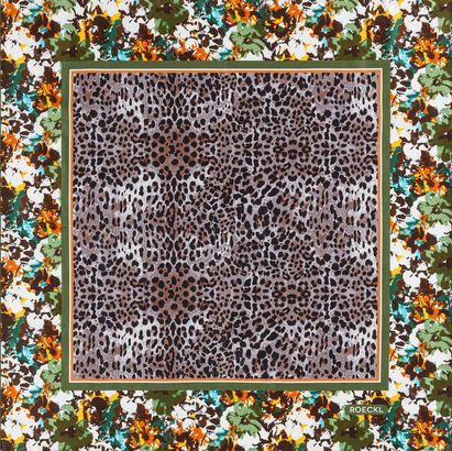 ROECKL Wild Gallery Scarf Multi Forest