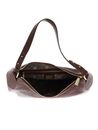 ROECKL Liberty Shoulderbag Croco M Saddle Brown ROECKL Liberty Shoulderbag Croco M Saddle Brown