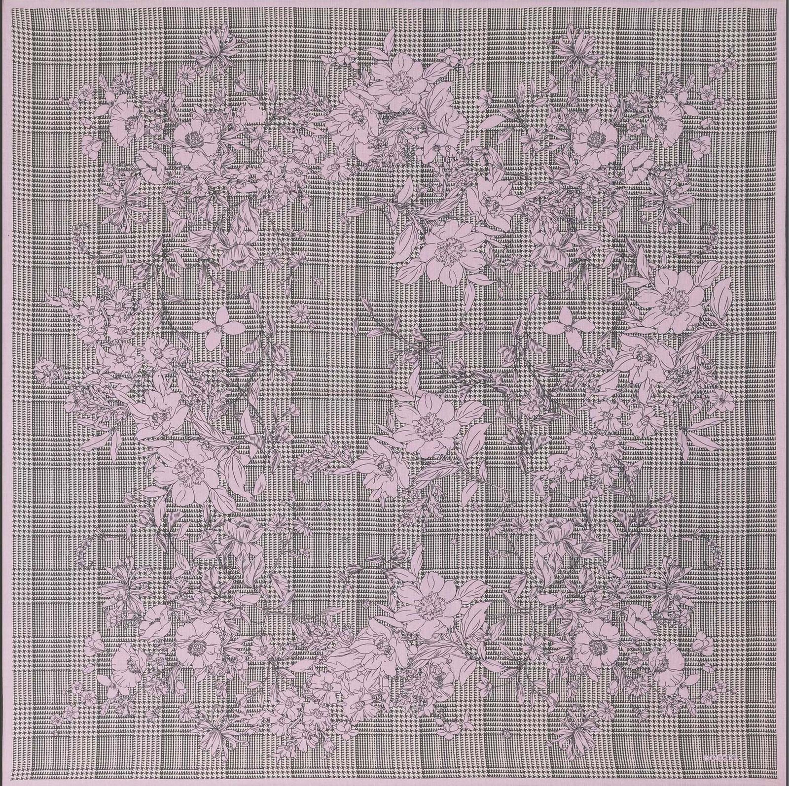 ROECKL Blooming Frame Scarf Rose ROECKL Blooming Frame Scarf Rose
