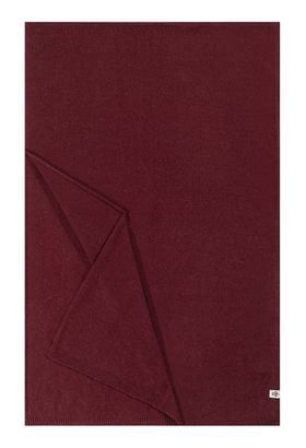 ROECKL Pure Cashmere Plaid Scarf Mulberry