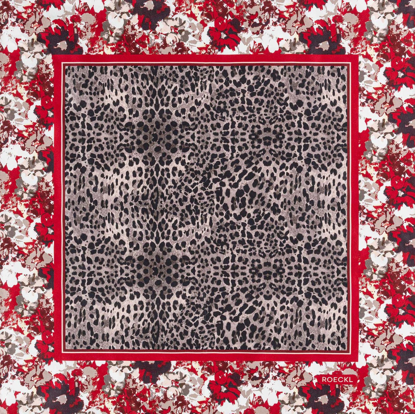 ROECKL Wild Gallery Scarf Multi Red ROECKL Wild Gallery Scarf Multi Red