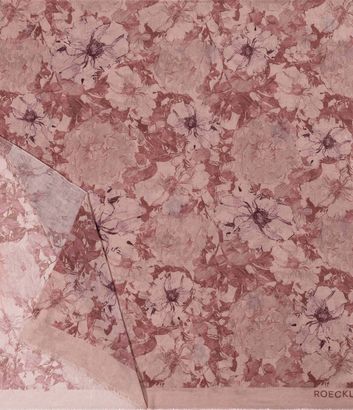 ROECKL Flower Wind Scarf Rose