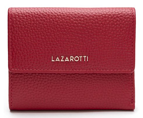 Lazarotti Bologna Leather Wallet With 8 Card Slots Red Lazarotti Bologna Leather Wallet With 8 Card Slots Red