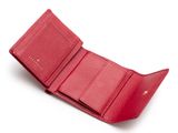 Lazarotti Bologna Leather Wallet With 8 Card Slots Red