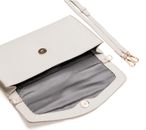 Lazarotti Bologna Leather Clutch Cream