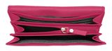 Lazarotti Bologna Leather Wallet With 12 Card Slots Hot Pink