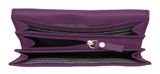 Lazarotti Bologna Leather Wallet With 12 Card Slots Purple