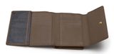 Lazarotti Bologna Leather Zip Wallet With 15 Card Slots M Taupe