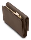 Lazarotti Bologna Leather Zip Wallet With 15 Card Slots M Taupe