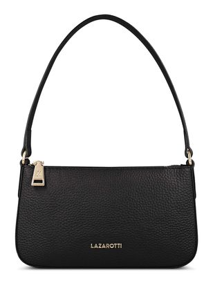 Lazarotti Bologna Leather Pochette Black
