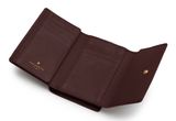 Lazarotti Bologna Leather Zip Wallet With 15 Card Slots M Burgundy