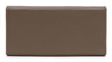 Lazarotti Bologna Leather Wallet With 12 Card Slots Taupe