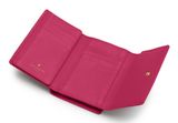 Lazarotti Bologna Leather Zip Wallet With 15 Card Slots M Hot Pink