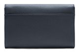 Lazarotti Bologna Leather Clutch Navy