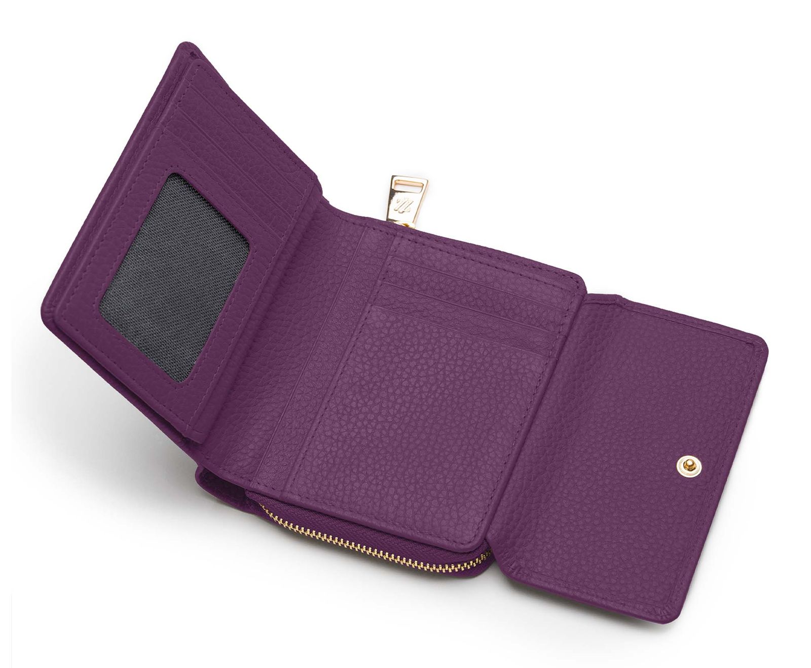 Lazarotti Bologna Leather Wallet With 8 Card Slots Purple Lazarotti Bologna Leather Wallet With 8 Card Slots Purple