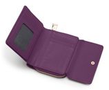 Lazarotti Bologna Leather Wallet With 8 Card Slots Purple Lazarotti Bologna Leather Wallet With 8 Card Slots Purple