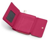Lazarotti Bologna Leather Wallet With 8 Card Slots Hot Pink Lazarotti Bologna Leather Wallet With 8 Card Slots Hot Pink