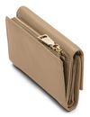 Lazarotti Bologna Leather Zip Wallet With 15 Card Slots M Sand