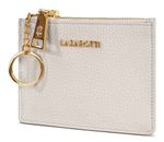 Lazarotti Bologna Leather Zip Etui 4 Card Slots Cream