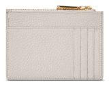 Lazarotti Bologna Leather Zip Etui 4 Card Slots Cream