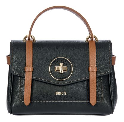 BRIC'S Gondola Ninfea Bag Black / Leather