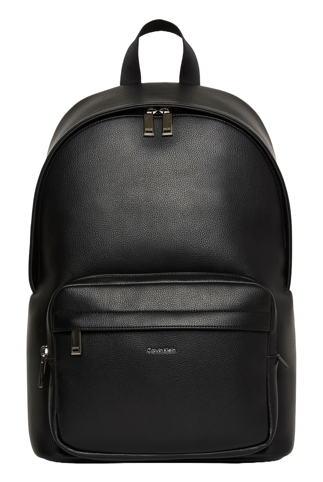 Calvin Klein Raised Logo Round Backpack Black Calvin Klein Raised Logo Round Backpack Black