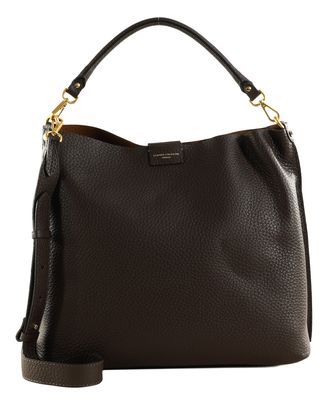 GIANNI CHIARINI Aretha Hobo Bag Espresso - Castoro