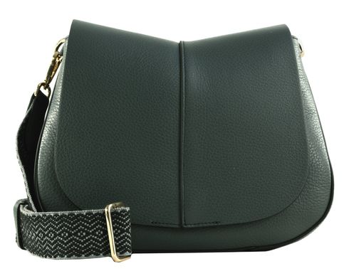 GIANNI CHIARINI Helena Round Crossbody Bag Midnight Sky