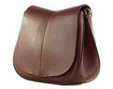 GIANNI CHIARINI Helena Round Crossbody Bag Wine Berry