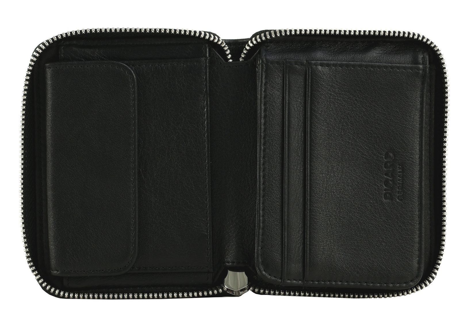 PICARD Bingo Zip Around Wallet Black PICARD Bingo Zip Around Wallet Black
