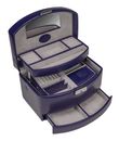 WINDROSE Merino Moda Jewelry Box Dark Blue WINDROSE Merino Moda Jewelry Box Dark Blue