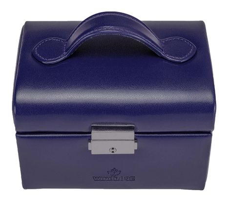 WINDROSE Merino Moda Jewelry Box Dark Blue WINDROSE Merino Moda Jewelry Box Dark Blue