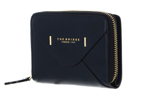 THE BRIDGE Frida Zip Around Wallet Oltremare / Oro
