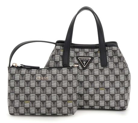 GUESS G Wave II Mini Tote Black Logo