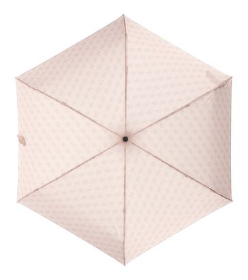 GUESS Mini Open-Close Umbrella XS Rose Logo