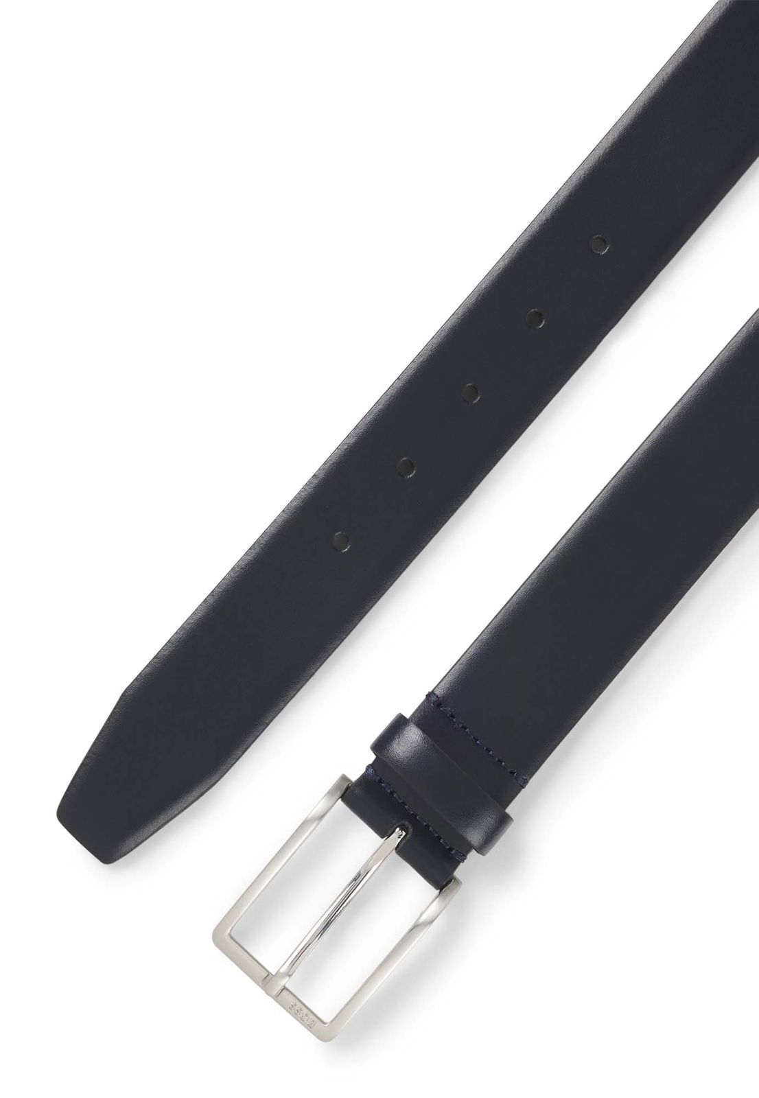 BOSS Erman-L Sz35 Leather Belt W80 Navy BOSS Erman-L Sz35 Leather Belt W80 Navy