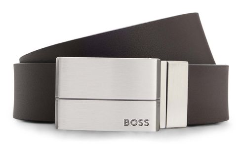 BOSS Geppy-Soft Gb35 Leather Belt W115 Dark Brown - kürzbar