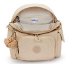 kipling Basic Plus City Pack Mini Backpack XS Sparkled Beige kipling Basic Plus City Pack Mini Backpack XS Sparkled Beige