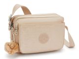 kipling Basic Plus Abanu Crossbody M Sparkled Beige kipling Basic Plus Abanu Crossbody M Sparkled Beige