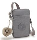 kipling Classic Tally Phone Bag Inviting Grey kipling Classic Tally Phone Bag Inviting Grey