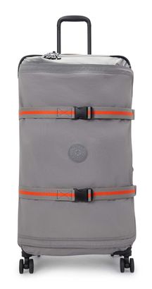 kipling Basic Spontaneous Wheeled Luggage L Inviting Grey kipling Basic Spontaneous Wheeled Luggage L Inviting Grey