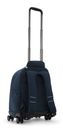 kipling Back To School New Zea Wheeled Backpack True Blue Tonal