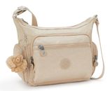 kipling Basic Plus Gabbie S Small Crossbody Beige Pearl kipling Basic Plus Gabbie S Small Crossbody Beige Pearl