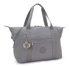 kipling Eyes Wide Open Art M Travel Tote Inviting Grey
