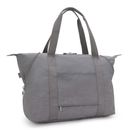 kipling Eyes Wide Open Art M Travel Tote Inviting Grey